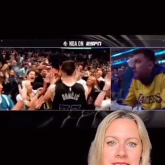 Instagram post by @goodnews_movement for GoFundMe. Caption reads: Luka Dončić quietly donated to 12 gofundmes to....