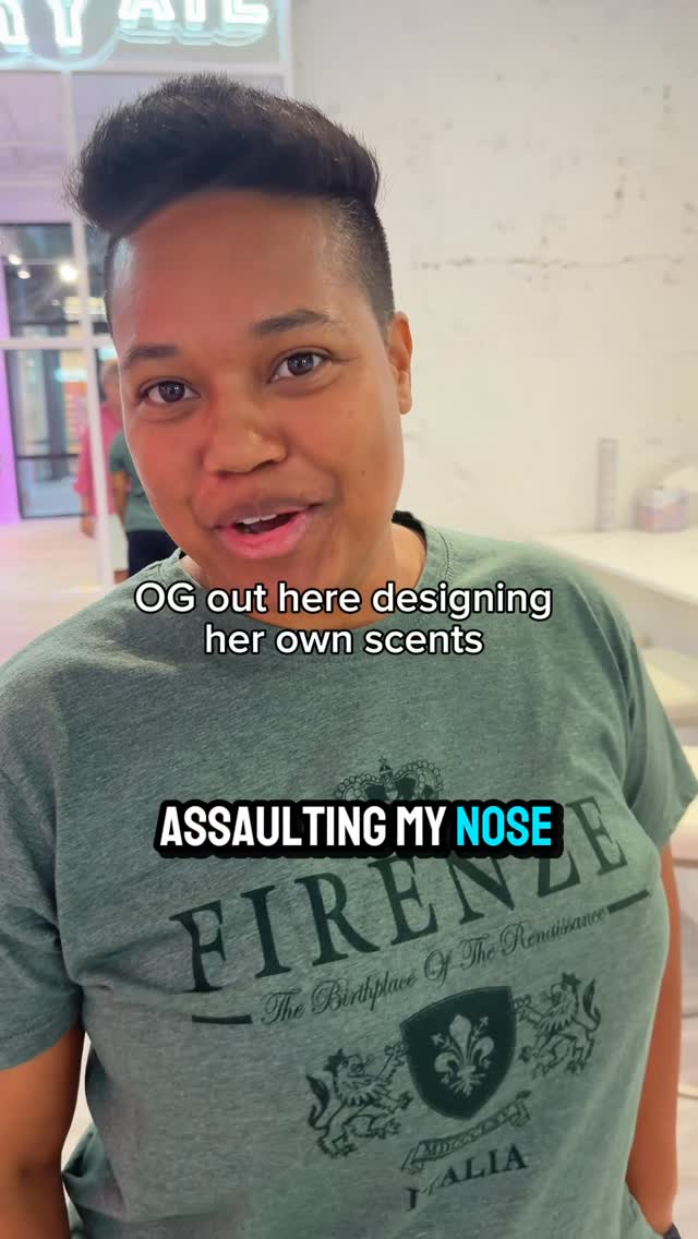 Instagram post by @mschanggifted for Olfactory NYC. Caption reads: OGchang officially has her own scent @olfactorynyc....