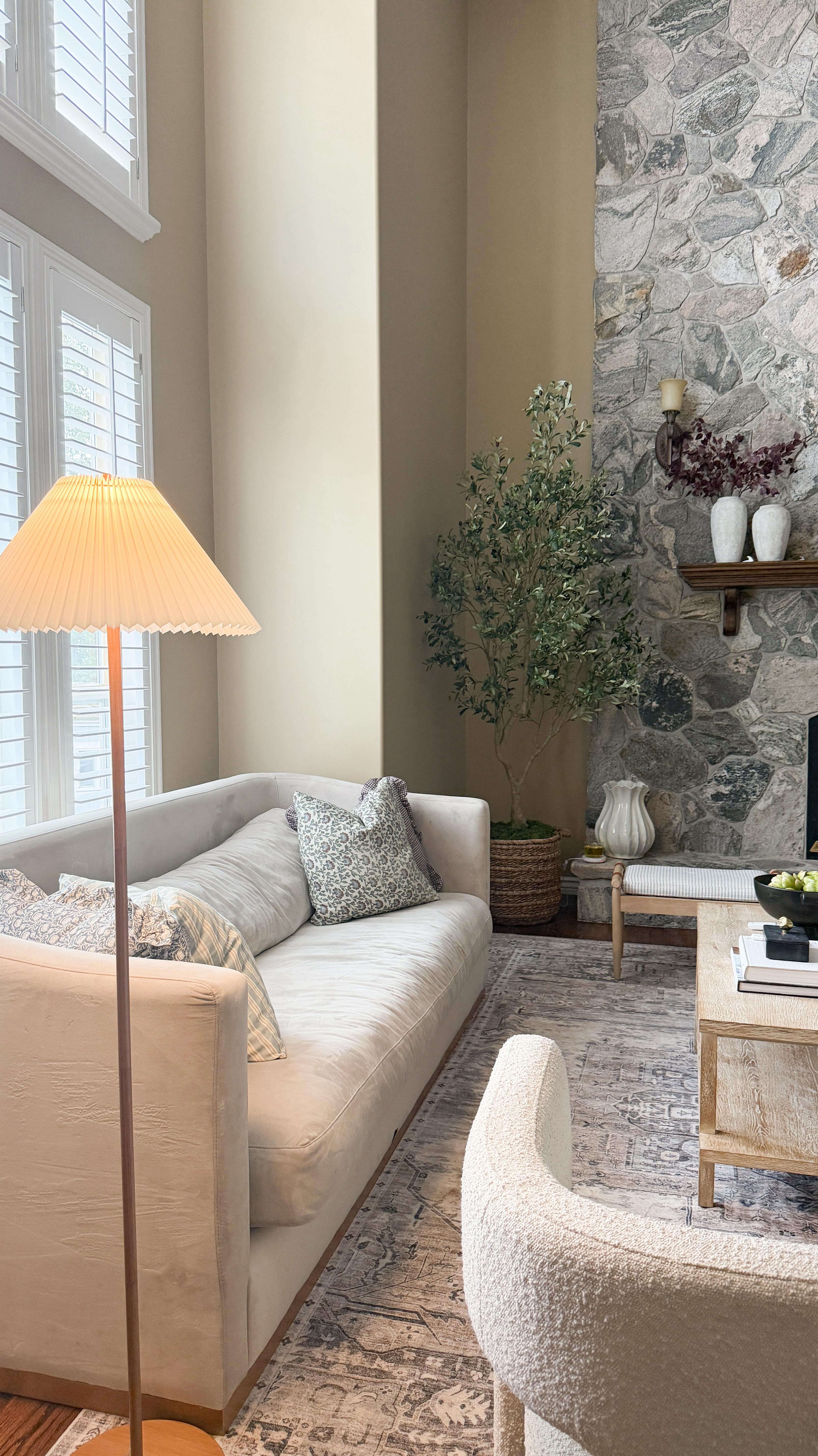 Instagram post by @wild.hearts.home for The Home Depot. Caption reads: AD: With the mental load we already carry, we....