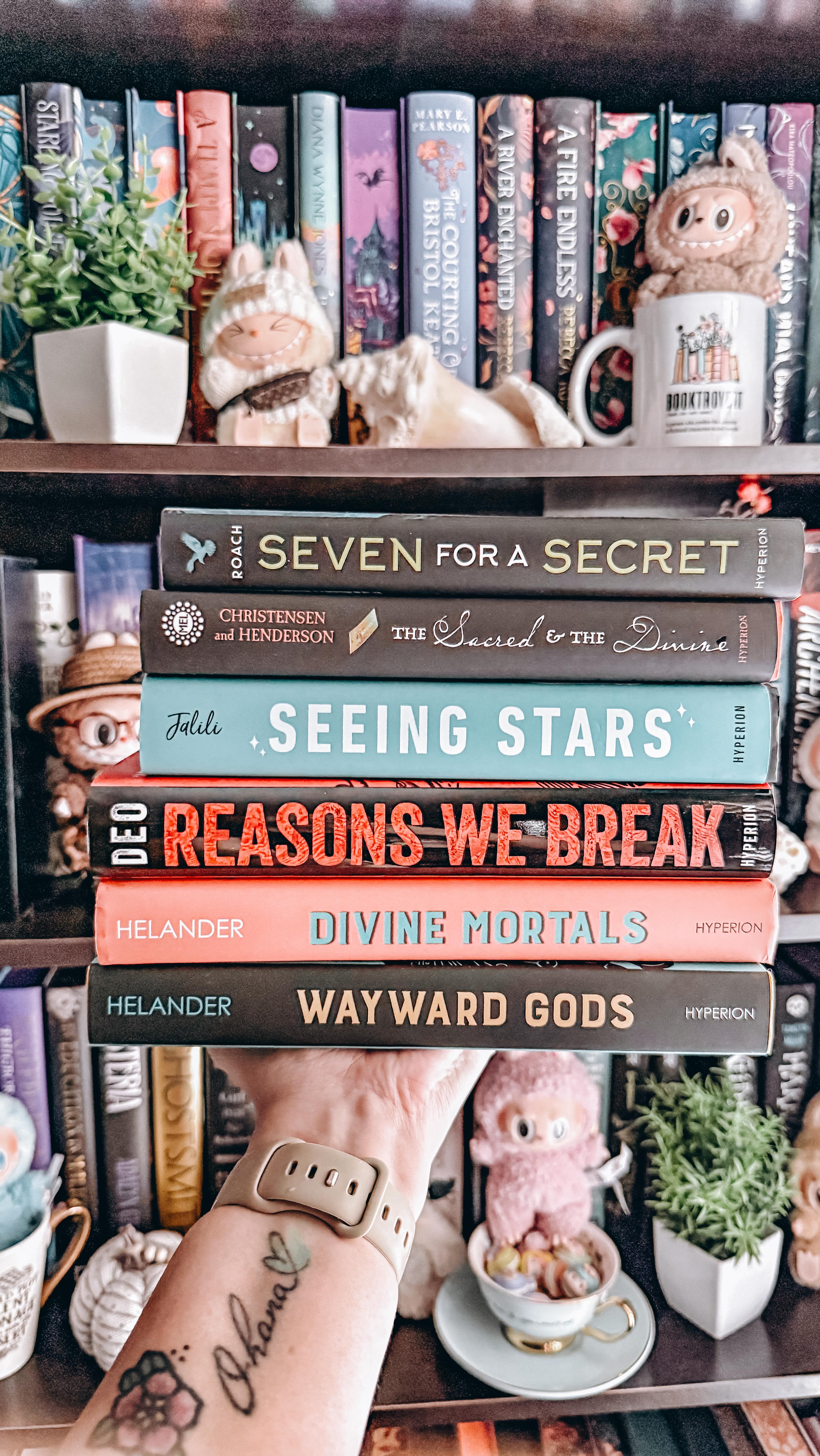 Instagram post by @bibliophile_nikki for Disney Publishing Worldwide. Caption reads: Q: What is a book you have on your fall....