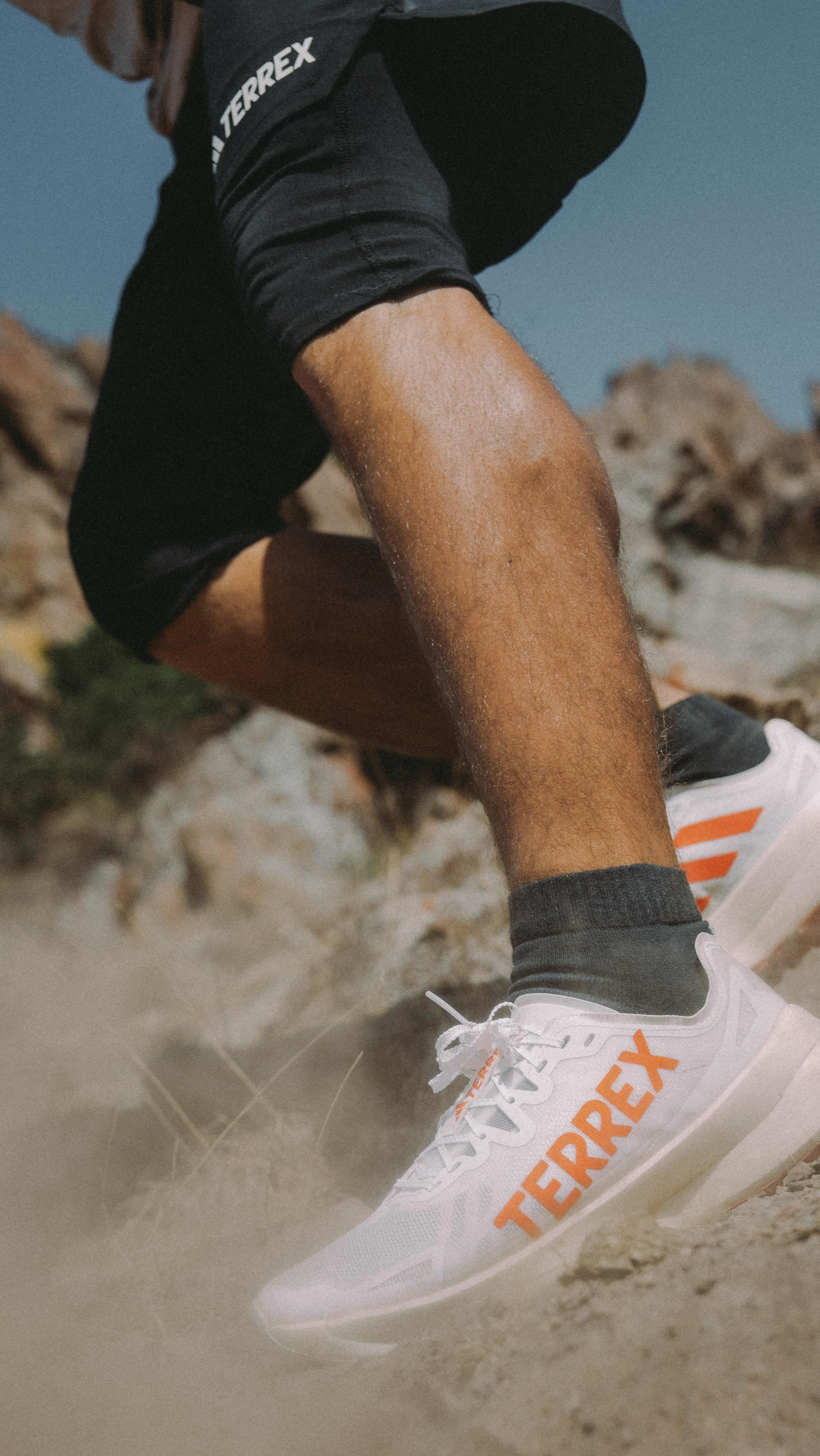 Instagram post by @mityaev.dmitry for adidas TERREX. Caption reads: The Irbis Race is more than trails and elevation....