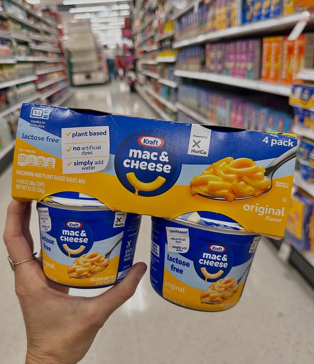 Instagram post by @vegan for NotCo. Caption reads: [...] cheese… but make it plant-based 🥳 This....