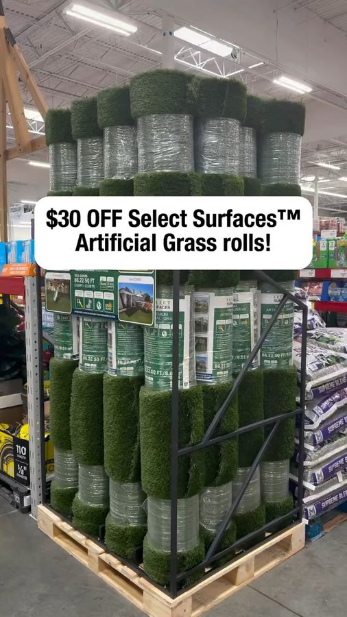 Instagram post by an influencer for Select Surfaces. Caption reads: [...] for link! $30 OFF @officialselectsurfaces....