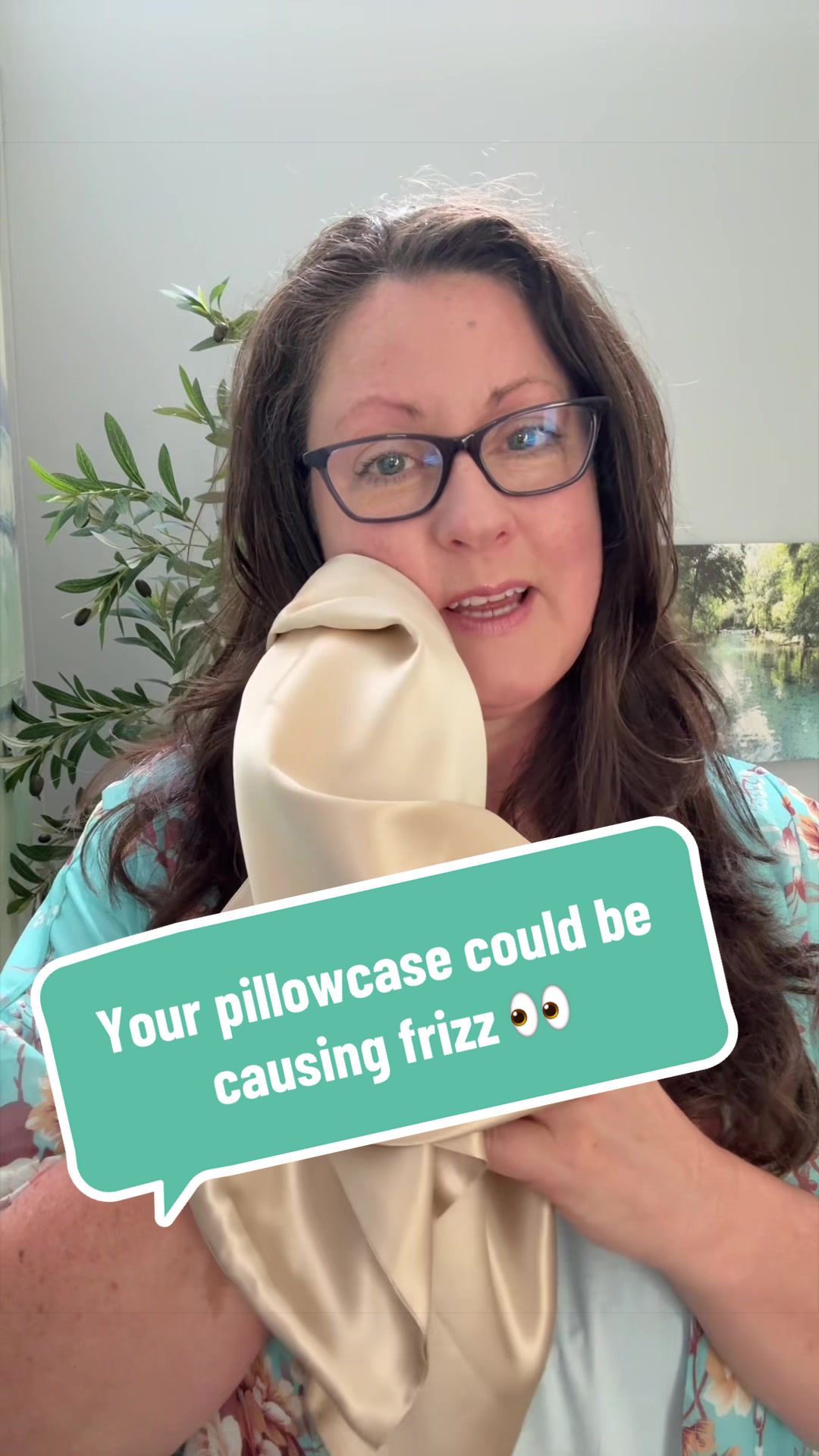 TikTok post by an influencer for Blissy Brand. Caption reads: [...] #creatorsearchinsights @Blissy Brand....