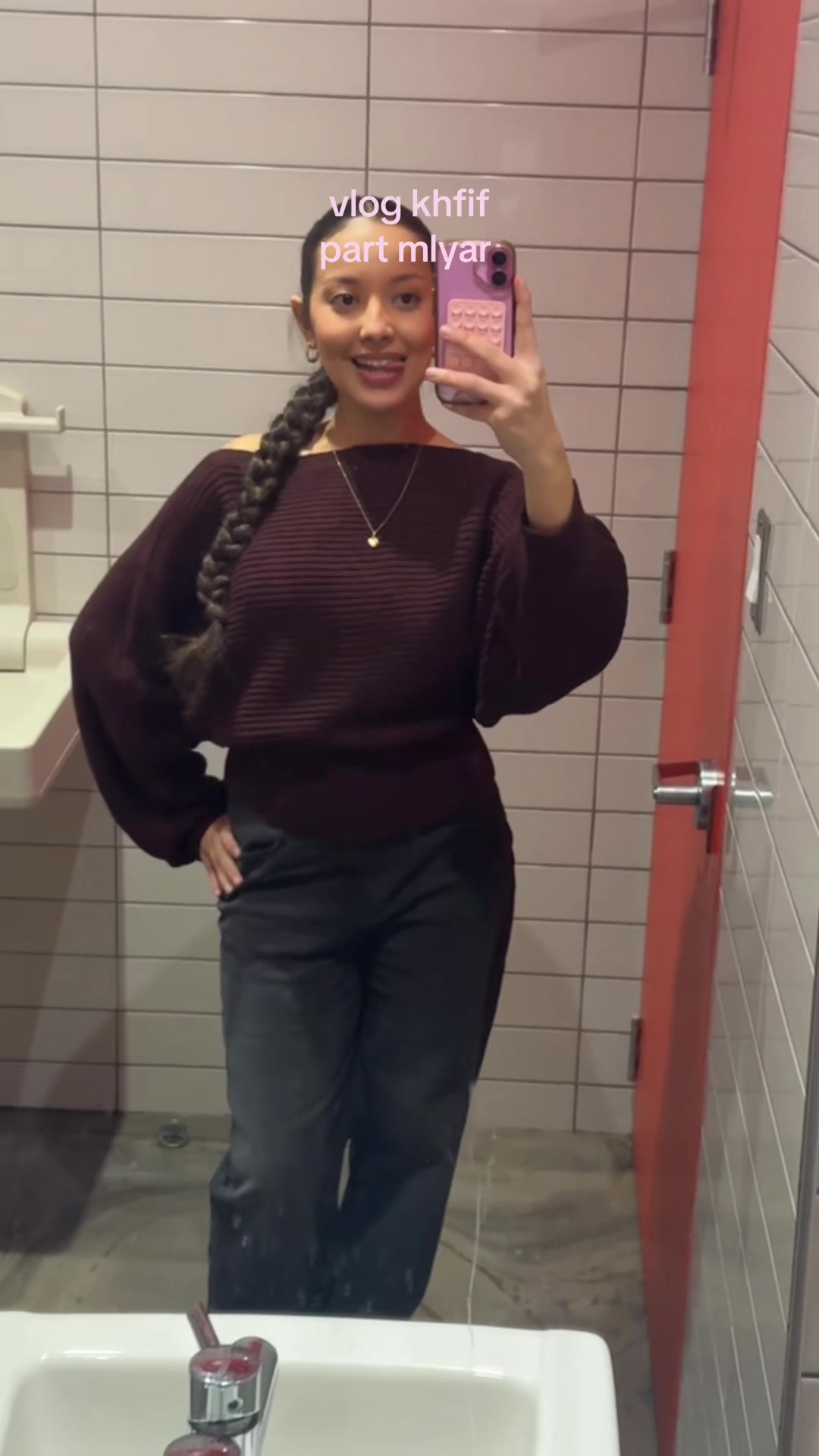 TikTok post by @saarachuuu for Cider. Caption reads: outfit from @Cider !! #🇲🇦 .