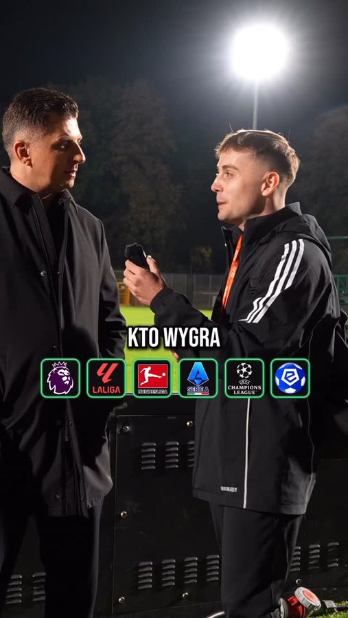 Instagram post by @hubert.halas_ for R-GOL. Caption reads: Mateusz Borek i jego przewidywania na sezon....