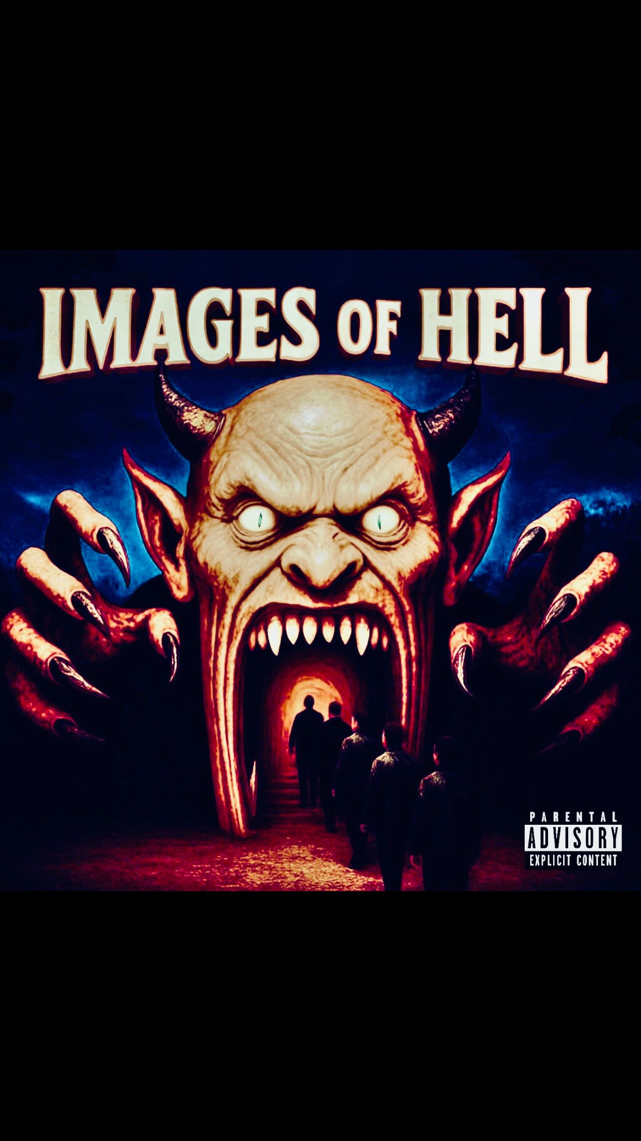 Instagram post by @therealj.t.w for BeatStars. Caption reads: My New Track “IMAGES OF HELL” Is OUT NOW ON ALL....