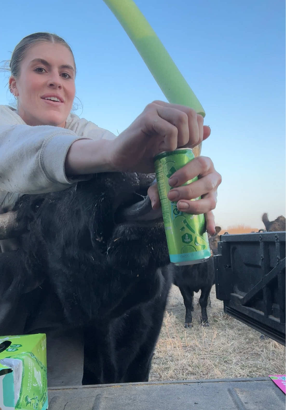 TikTok post by @wadebrynn for Alani Nutrition. Caption reads: @Alani Nutrition SO GOOOOD #alanipartner #lime.