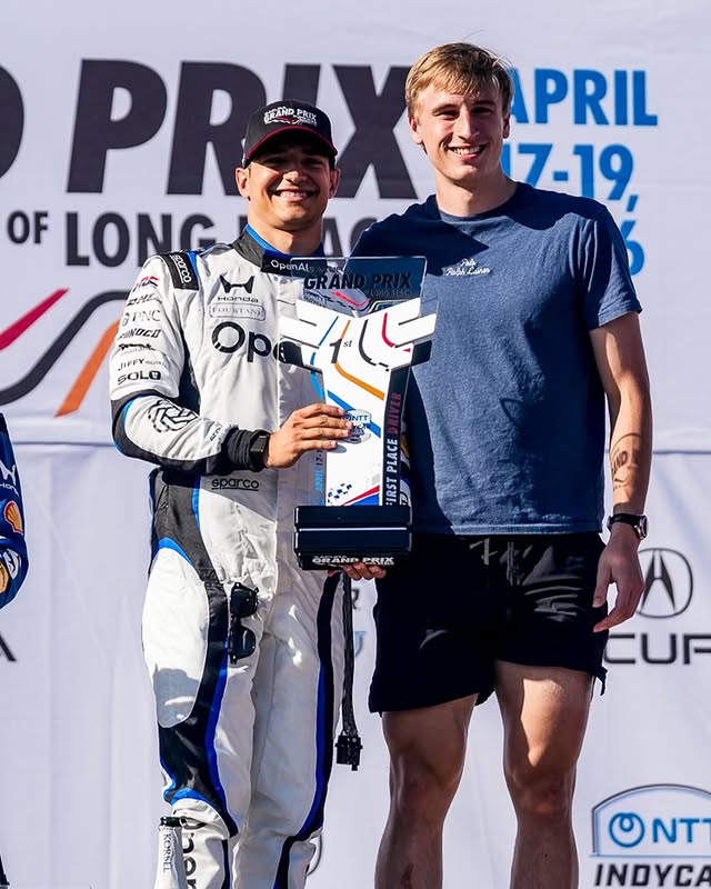 Instagram post by @stolz_jordan_ for Honda Philippines, Inc.. Caption reads: Speed wins! 🏎️ 🏆 What an incredible time it was....