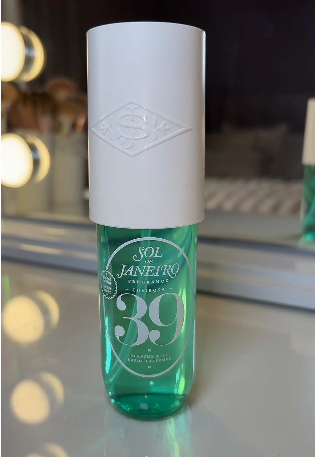 TikTok post by @itsnatkershhh for Sol de Janeiro. Caption reads: @LOOKFANTASTIC @Sol de Janeiro #tiktokmademebuyit....