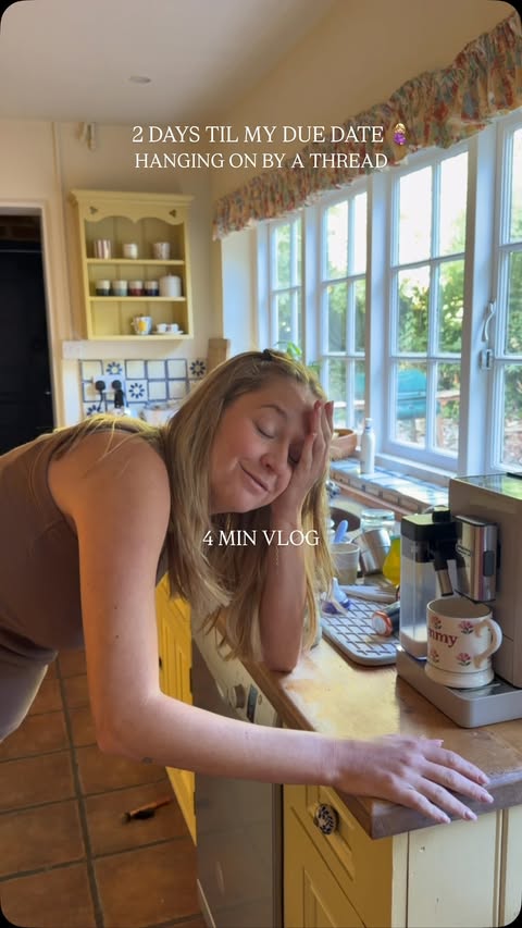 Instagram post by @olivialinch for Our Place. Caption reads: [...] due just after the return to school 🤪....