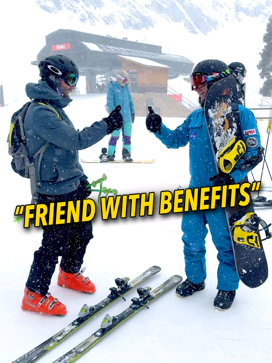 TikTok post by @dudedad for Epic Pass. Caption reads: Be the "friend with benefits"... grab....