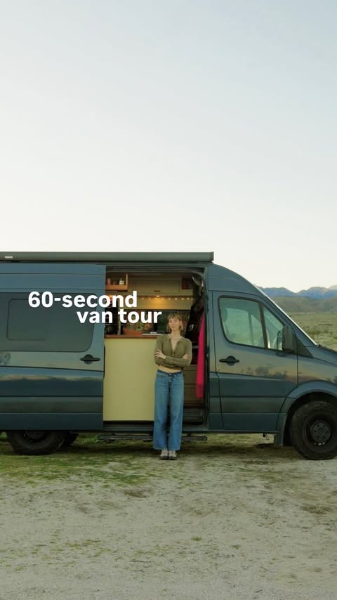 Instagram post by @thelonesol for Dometic. Caption reads: all details here 💭

welcome to my lil home on....