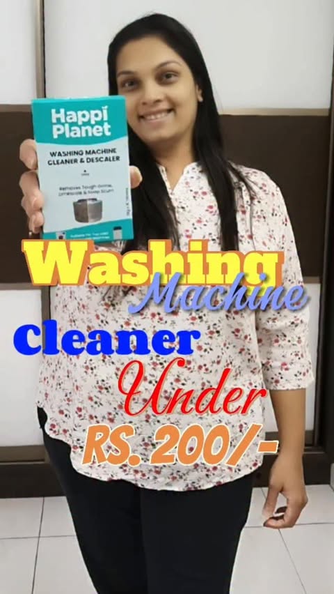Instagram post by @meghadhanesh for What's New In Bangalore. Caption reads: Keep your machine and your clothes fresh! ✨ Happi....