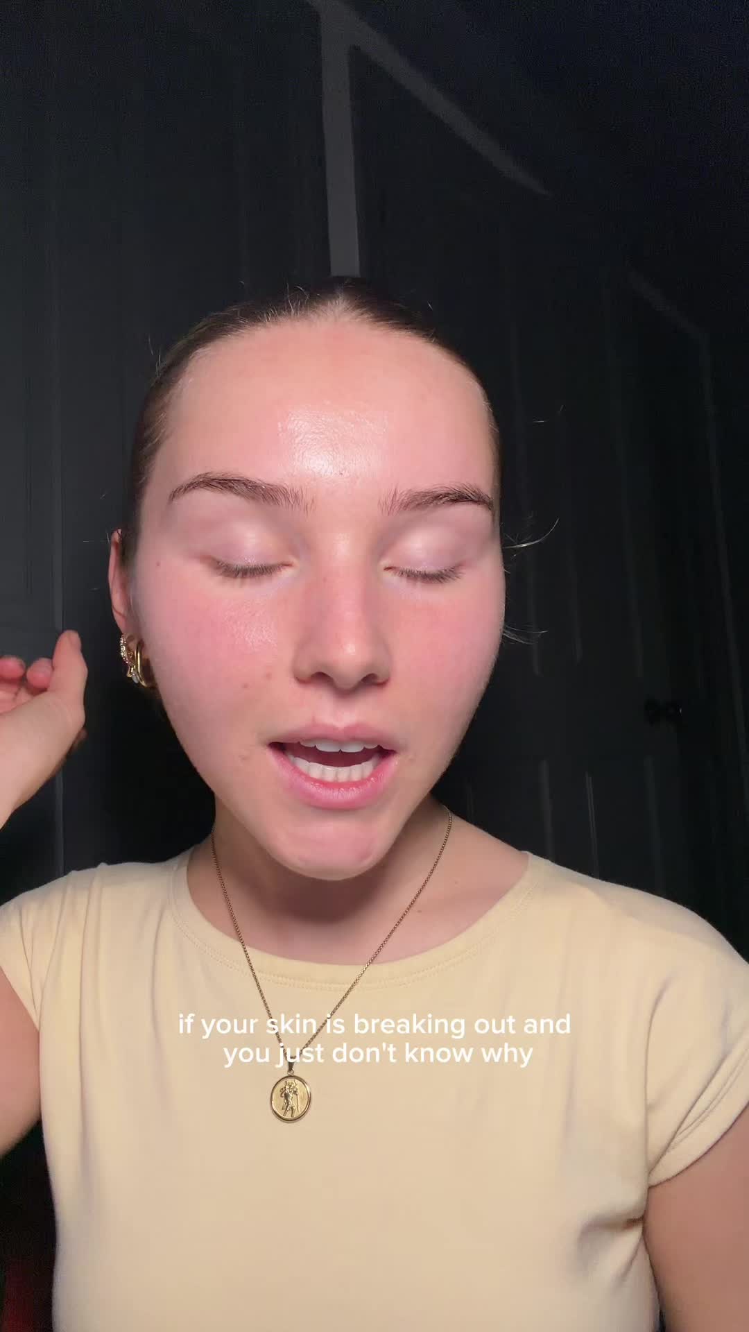 TikTok post by @lifewithmils for Free Soul. Caption reads: breaking out? check your routines‼️ product....