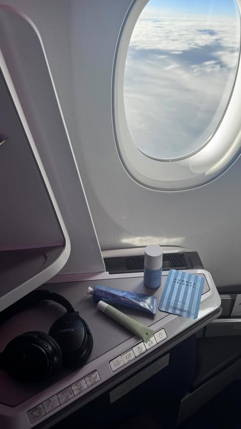 Instagram post by @elenataber for Summer Fridays. Caption reads: one thing about me is I will be taking care of my....