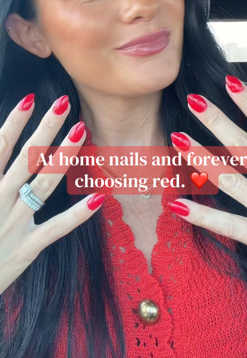 TikTok post by @desiree.worrel for AILLSA. Caption reads: [...] nails! Also getting better everytime.....