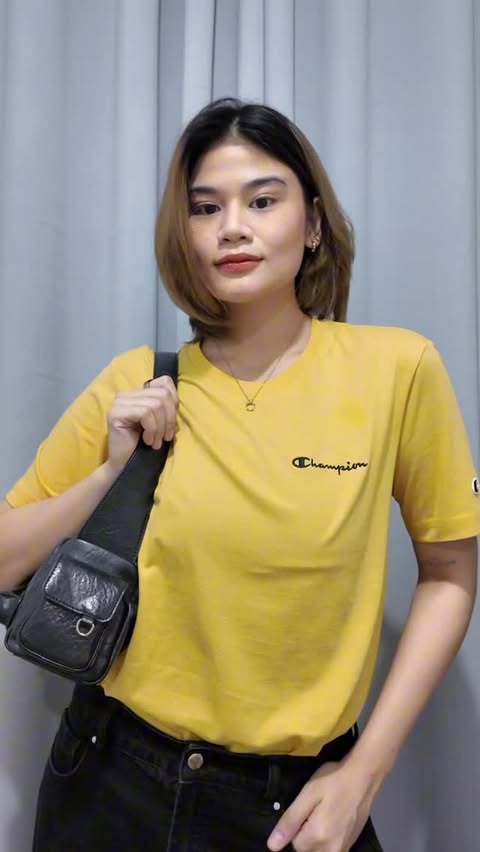 Instagram post by @carmelaloo08 for Champion. Caption reads: [...] Niya ako this entire year. Lakas maka....