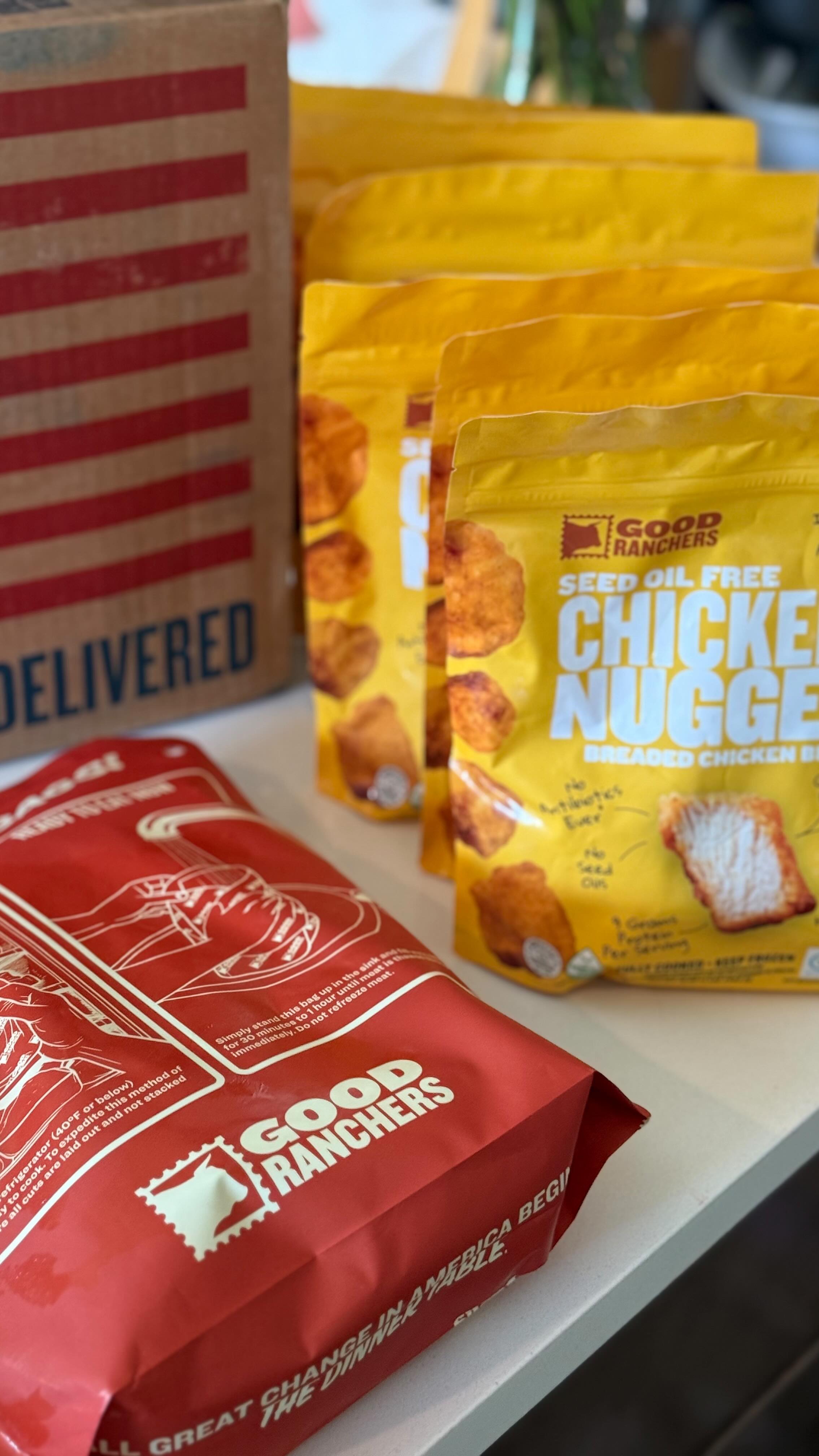 Instagram post by @lexandloves for Good Ranchers. Caption reads: [...] also about what’s on the table. 🥩....