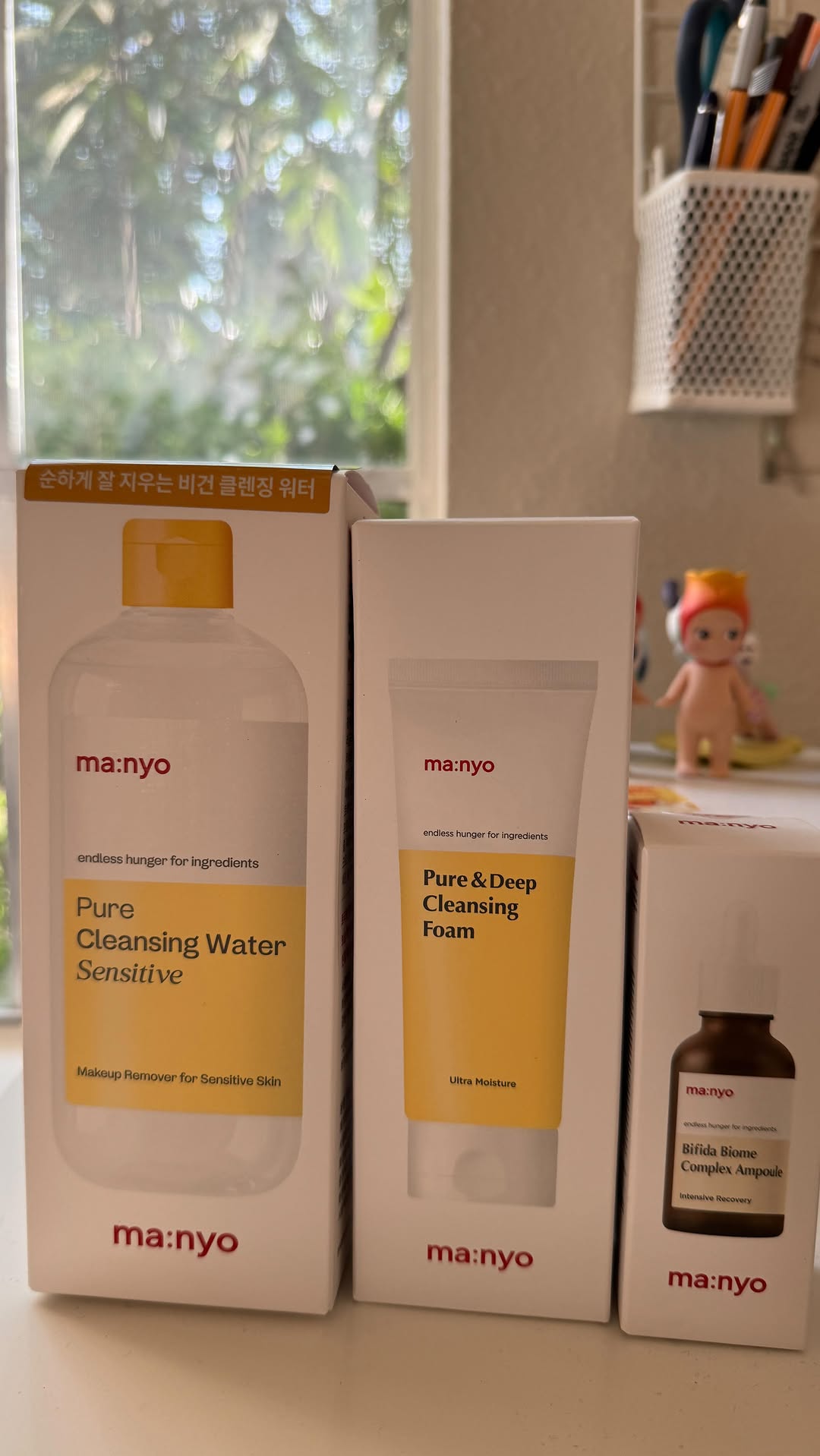 Instagram post by @trietmtran for Manyo. Caption reads: Part 7 in collaboration with @manyo_us launching....