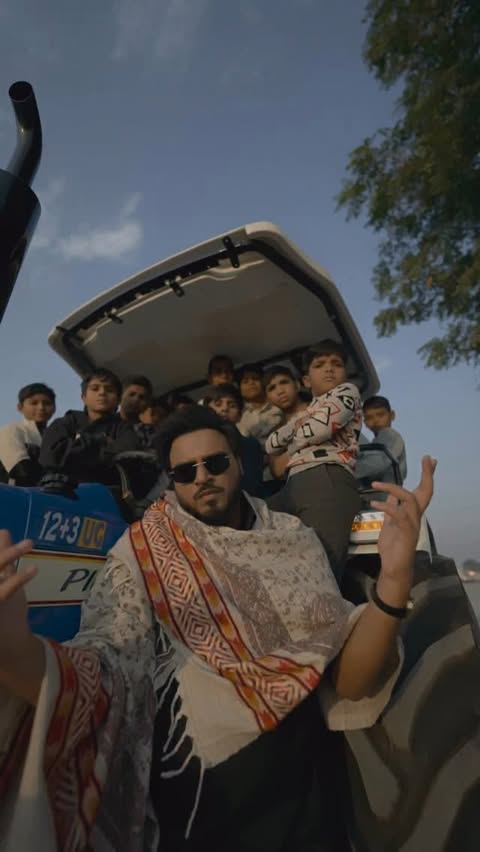 Instagram post by @theamitbhadana for Saregama. Caption reads: [...] अमीर 💎 

@gurdeepmehndi....