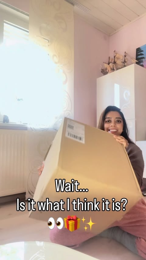 Instagram post by @shahana_mathes for LOOKFANTASTIC. Caption reads: [...] speechless… 🥹🎁✨ I had NO idea....
