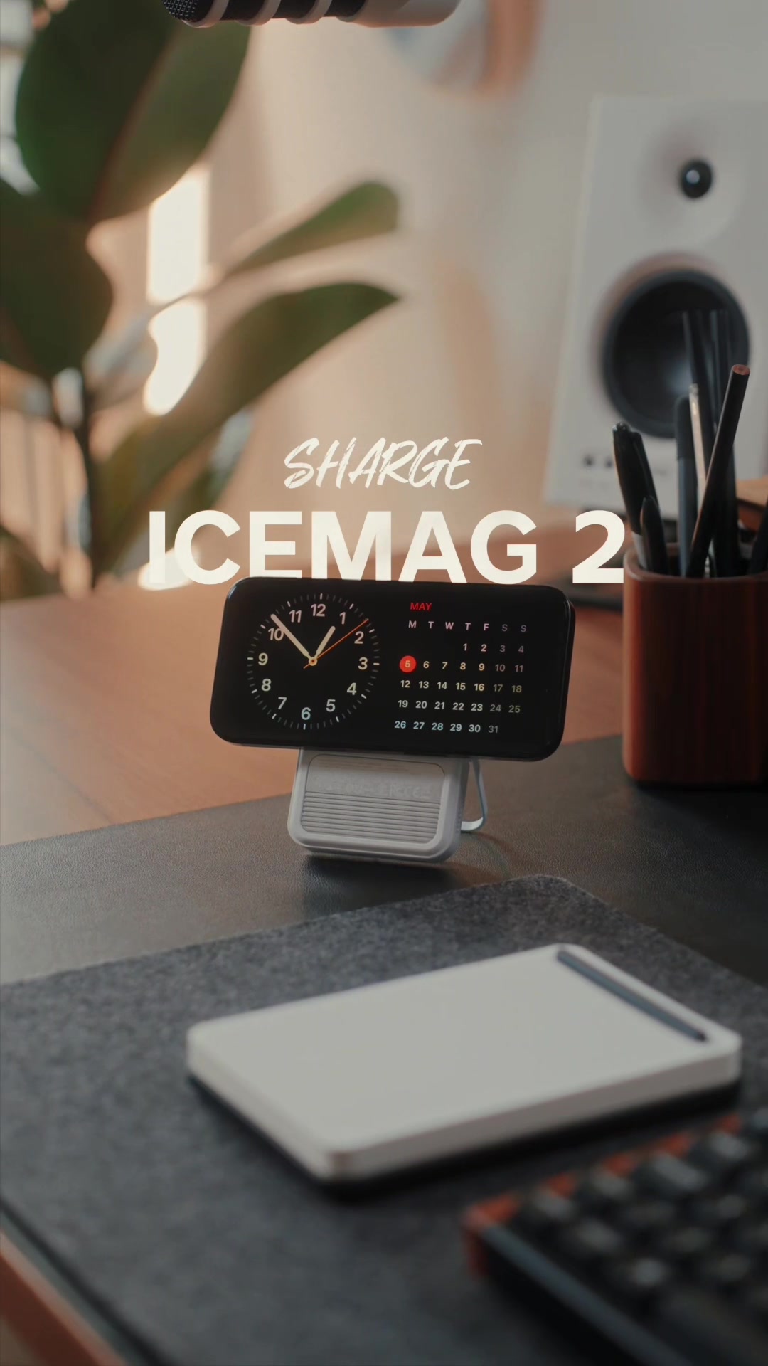 TikTok post by @asherintech for Sharge. Caption reads: [...] I’ve ever used 🥶 The ICEMAG 2 by @SHARGE....