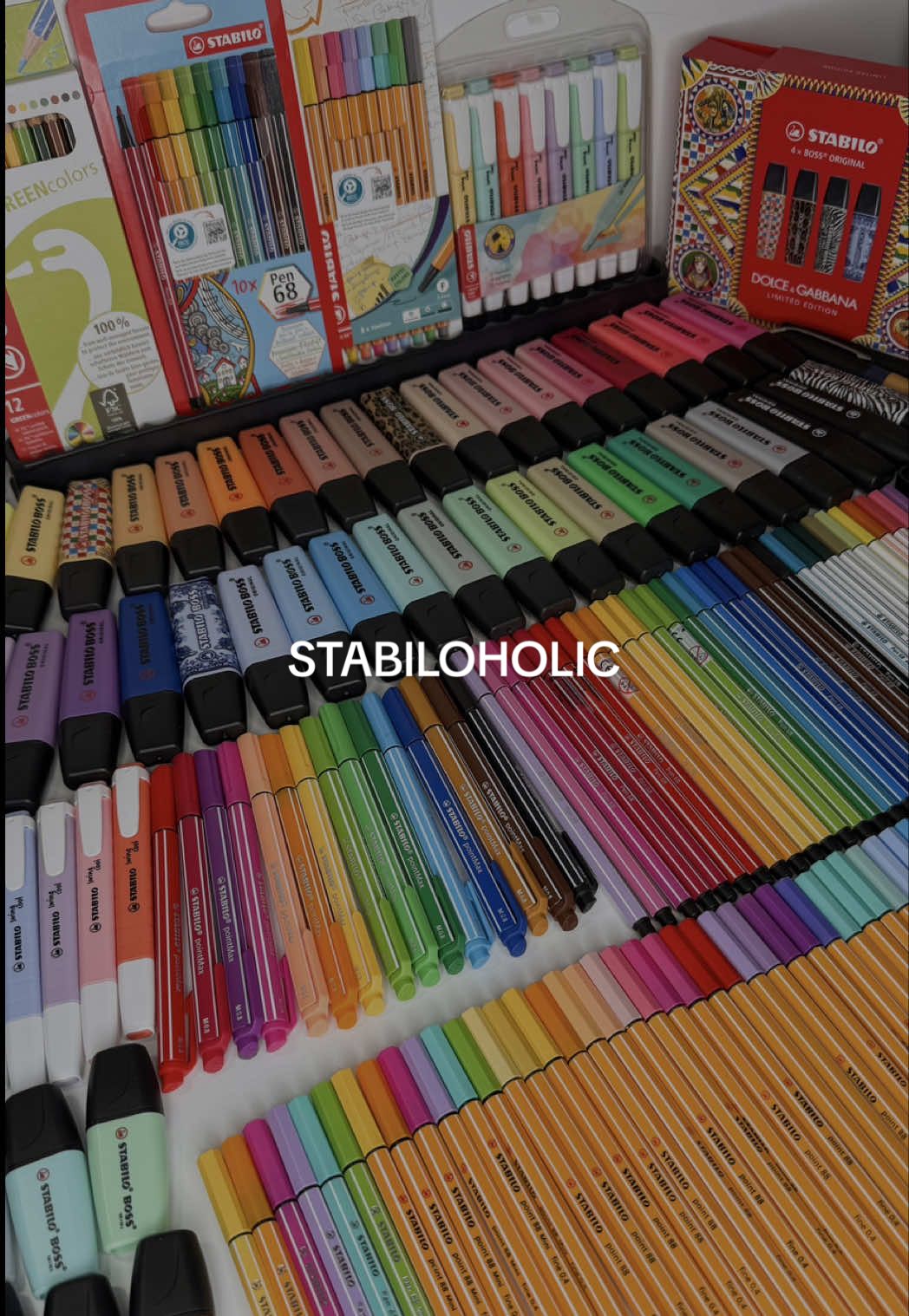 TikTok post by @ancsibiro11 for STABILO. Caption reads: This trend>>....