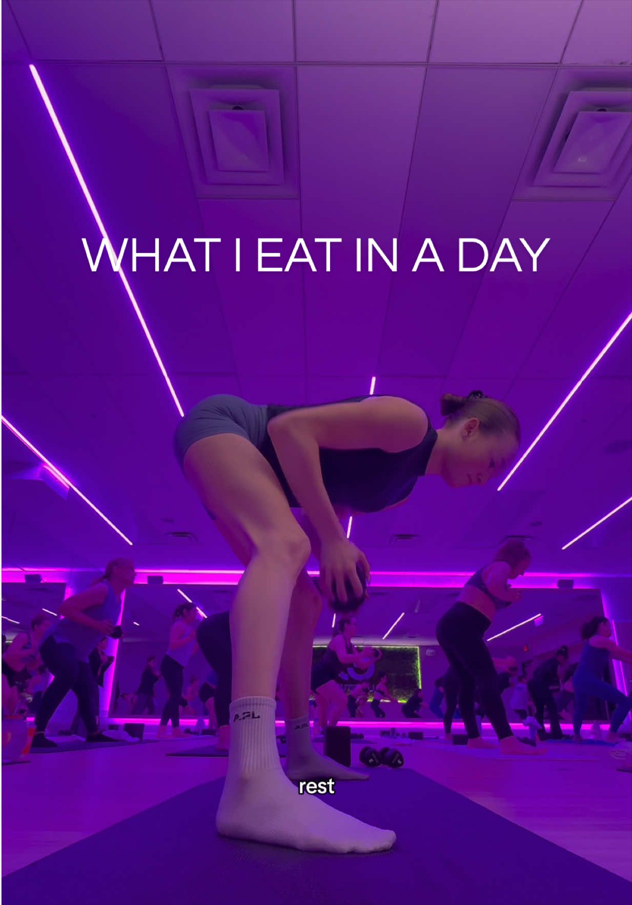 TikTok post by @kellybstory for Legendary Foods. Caption reads: [...] high volume 🥹🥑🤍 @Club Studio cl@Legendary....