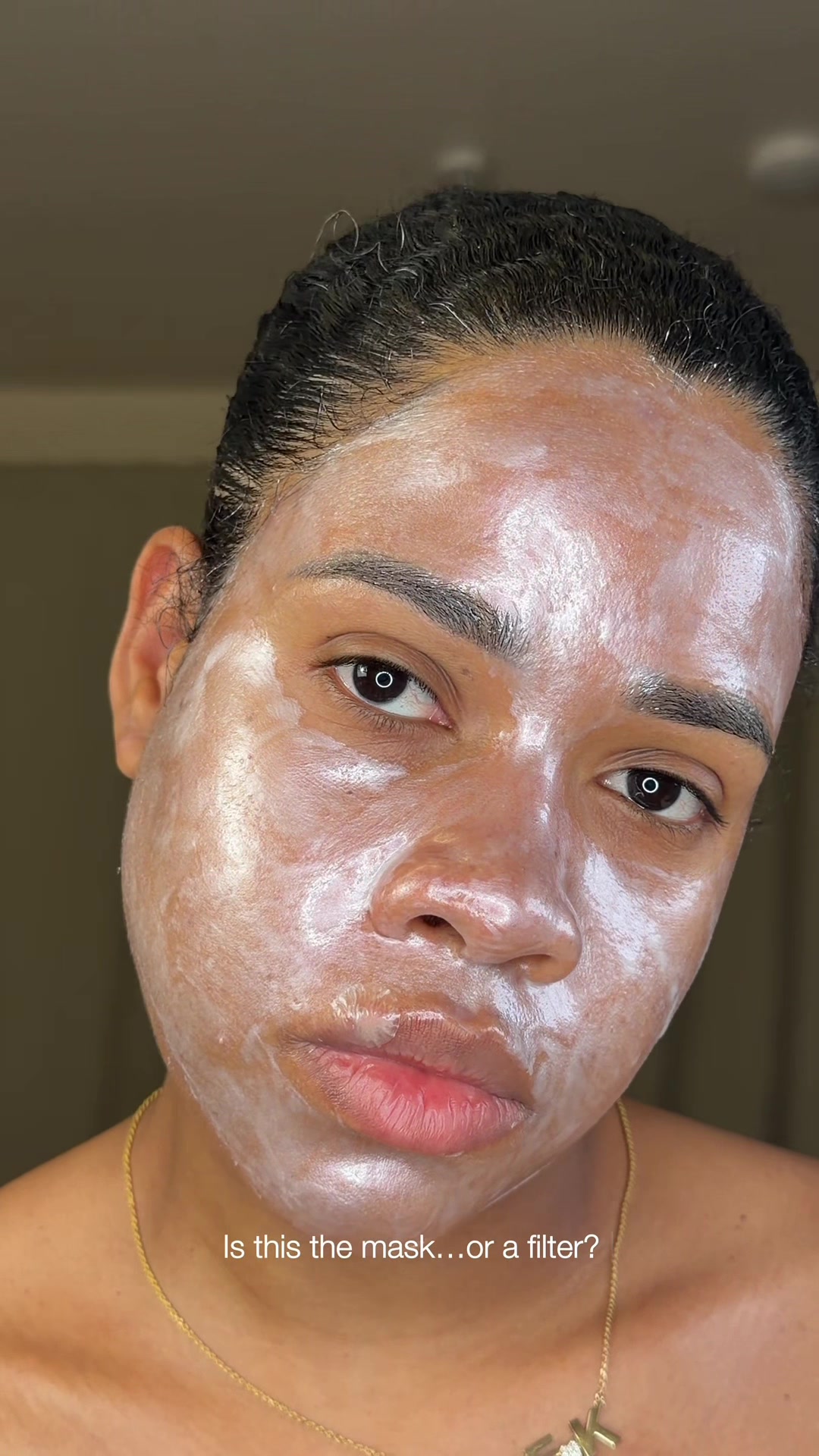 TikTok post by @itseldyt for 4AM Marketing – Saebyeok Naesi. Caption reads: [...] afterwards @COSRX Official @4AM Marketing –....