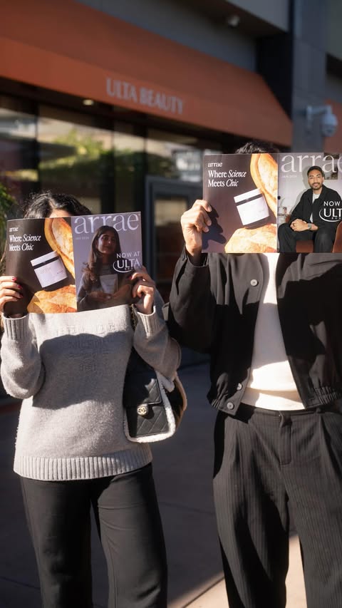 Instagram post by @plentyofnish_ for Arrae. Caption reads: your favorite supplements are officially at....