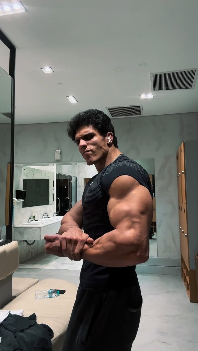 Instagram post by @fadybakri for YoungLA. Caption reads: Mogger 

@youngla Black Friday sale goes live on....