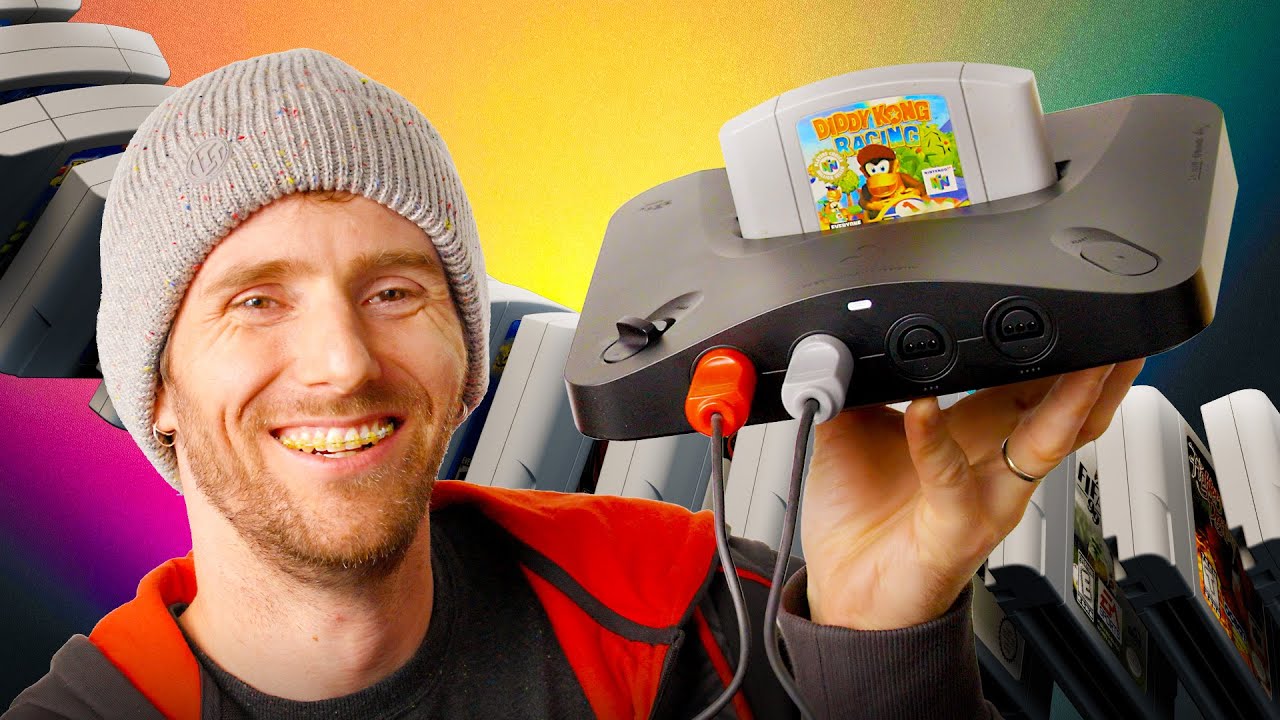 YouTube post by @ShortCircuit for Vessi. Caption reads: I waited a year for this - Analogue 3D.