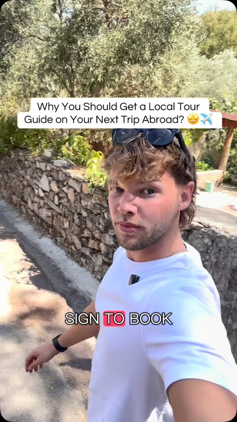 Instagram post by @ralph.travels for GetYourGuide. Caption reads: [...] Guide on Your Next Trip Abroad With....