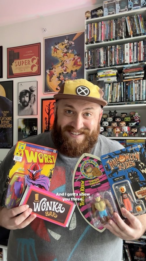 Instagram post by @bstarrcinema for Super7. Caption reads: [...] fruition, and I owe a ton of thanks to....