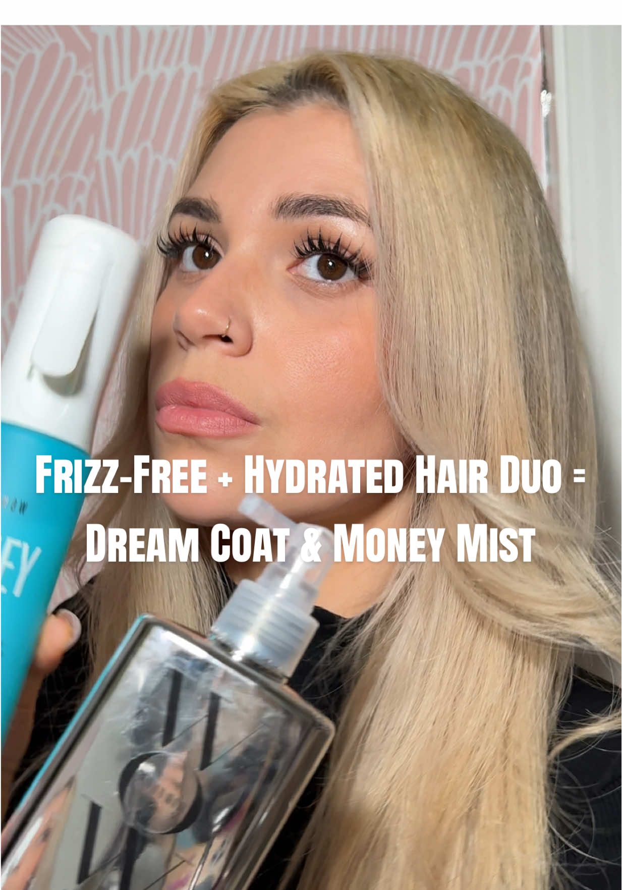 TikTok post by @mariajor06 for Color Wow Hair. Caption reads: [...] with the Color Wow magic duo 🤍  @Color Wow....