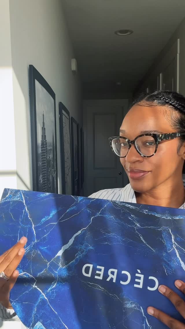 Instagram post by @seeking_sabr for Cécred. Caption reads: PR from @cecred is pretty insane!!😭💙 I’m....