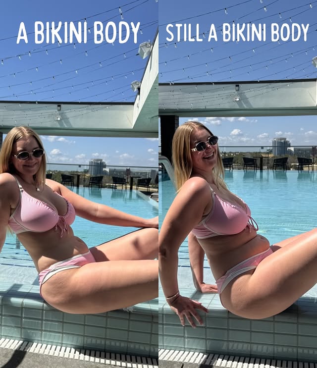 Instagram post by @brookepaintain for Boux Avenue. Caption reads: [...] 2. put a bikini on!!!!! (i’m wearing....