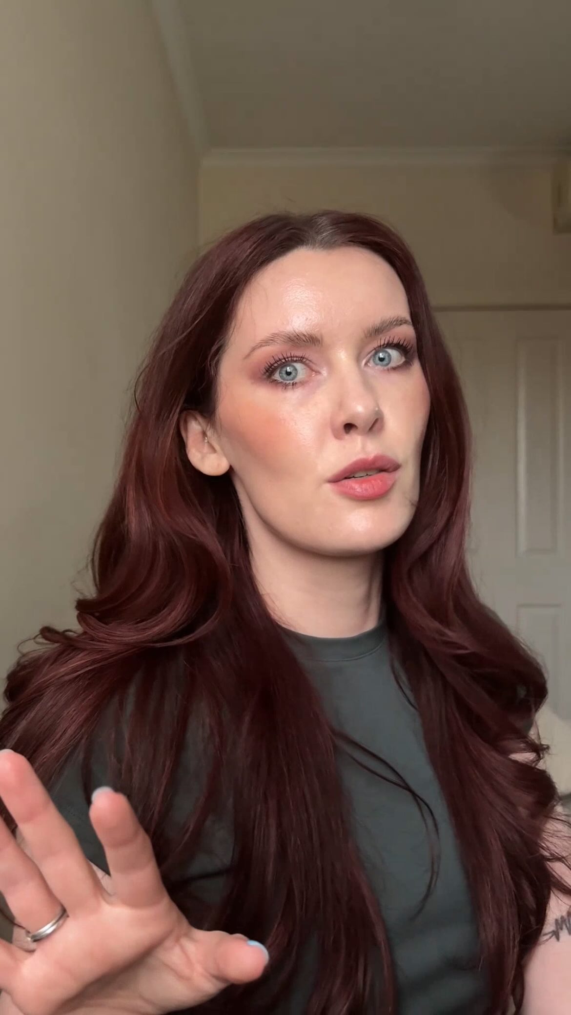 Instagram post by @hannahcollingwoodenglish for Ultra Violette. Caption reads: Vi tapped her fave @hannahcollingwoodenglish to....