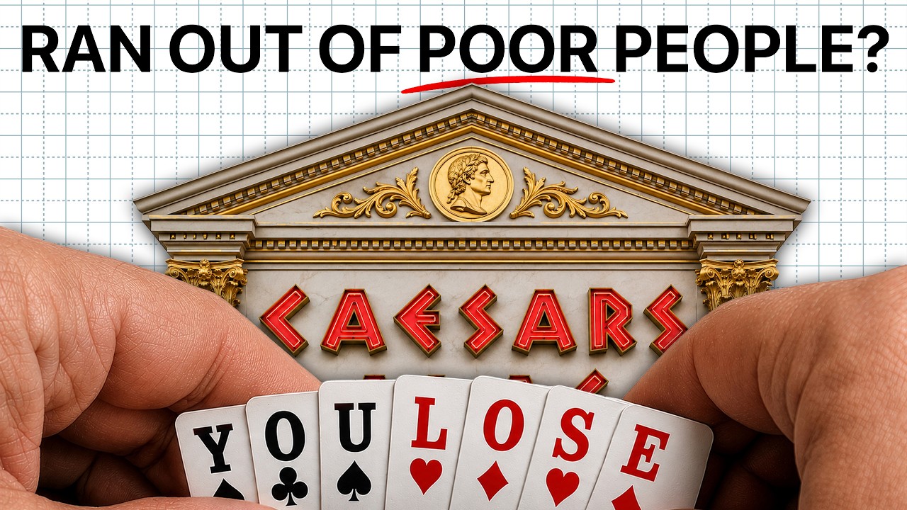 YouTube post by @GrantRudow for SimpliSafe. Caption reads: Las Vegas Can't Lower Prices Anymore...But It's....
