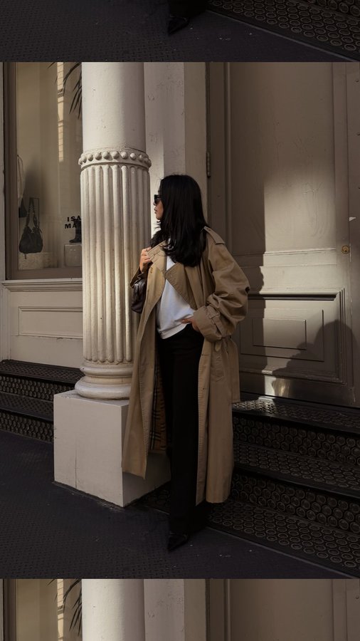 Instagram post by @alyssa.lenore for thredUP. Caption reads: The Bottega sweater vest on @ThredUp was....