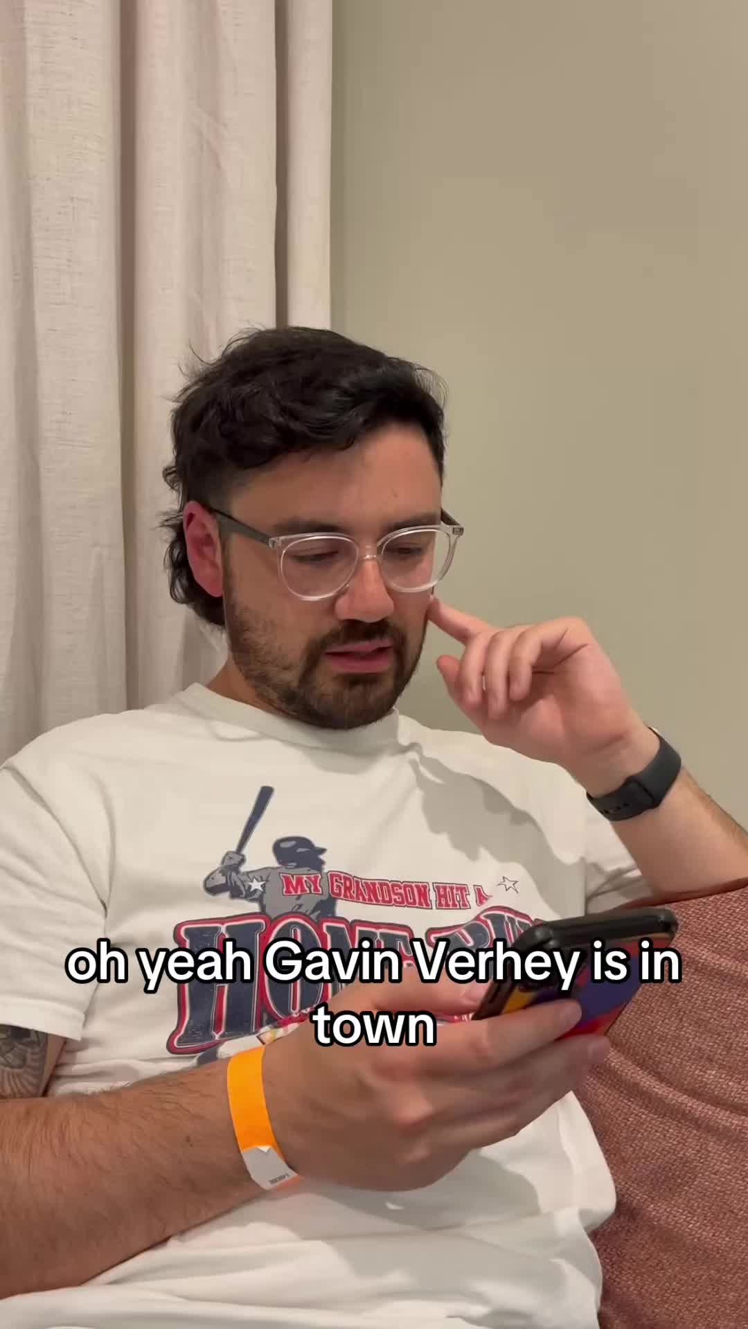 TikTok post by @goodgamesmorley for Magic: The Gathering. Caption reads: [...] so well connected @Gavin Verhey @Magic: The....