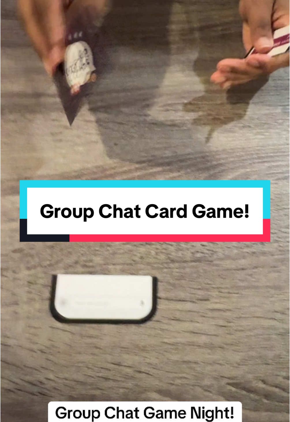 TikTok post by @thenikkibishop for Thrilly Games. Caption reads: [...] 😂😂 #gamenight #adultgamenight....