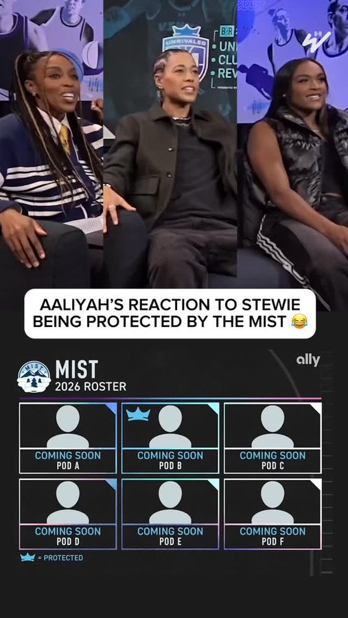 Instagram post by @brwsports for Ally. Caption reads: “Thought it was going to be me real quick.” 😂.