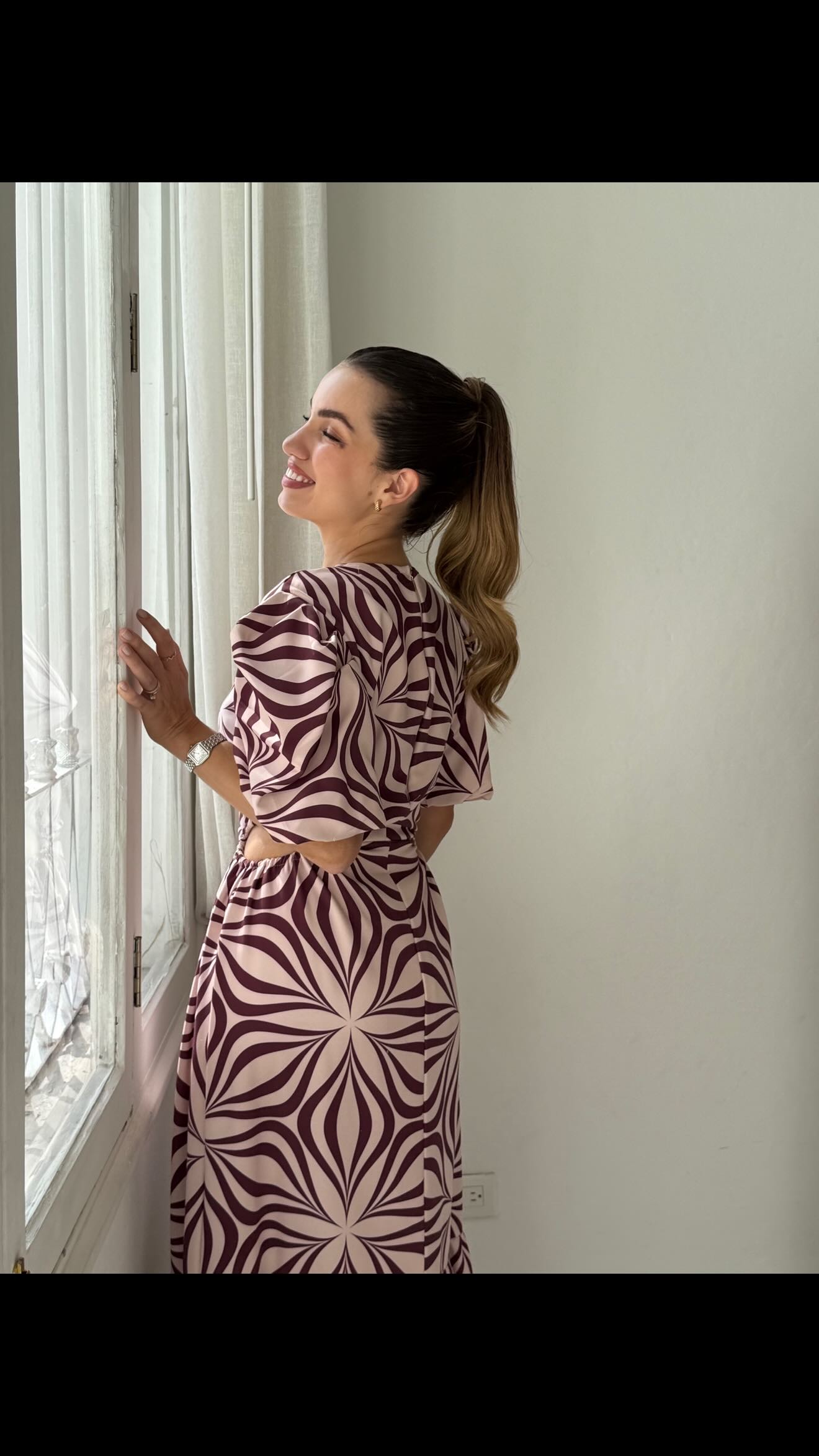 Instagram post by @cinnamonstyle for Carolina Herrera. Caption reads: Hoy tuvimos un almuerzo muy especial para celebrar....