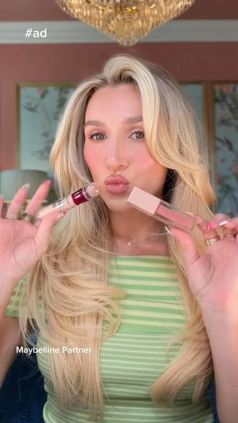 Instagram post by @southernwestsunshine for Target Style. Caption reads: [...] #maybellinepartner #targetpartner....