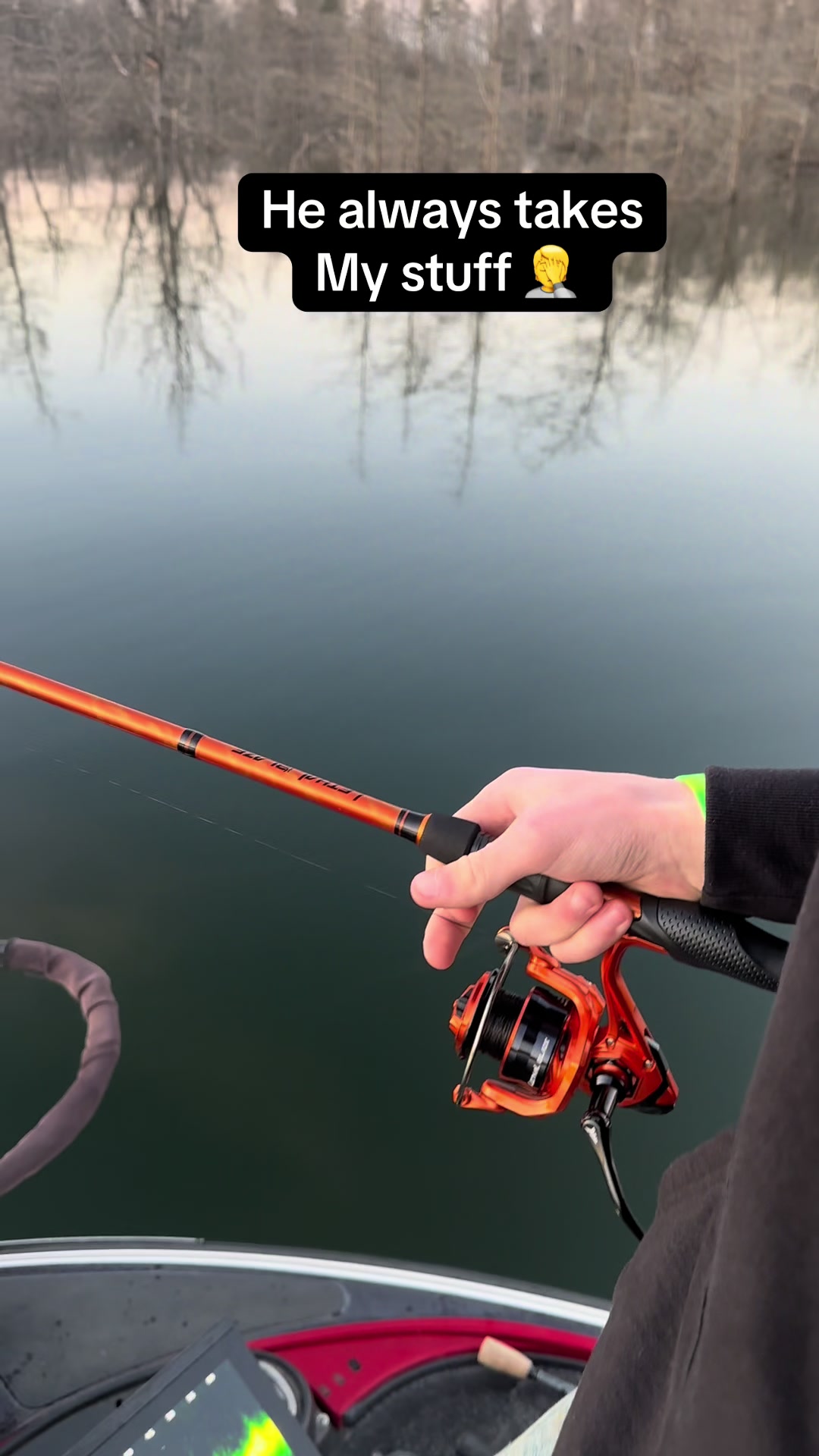 TikTok post by @mattrakestraw for KastKing. Caption reads: @KastKingUSA they have some really good products....