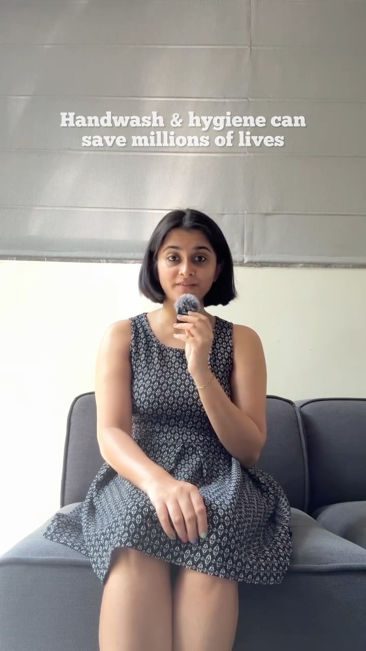 Instagram post by @awkwardgoat3 for Dettol India. Caption reads: #BanegaSwasthIndia | The journey of building a....