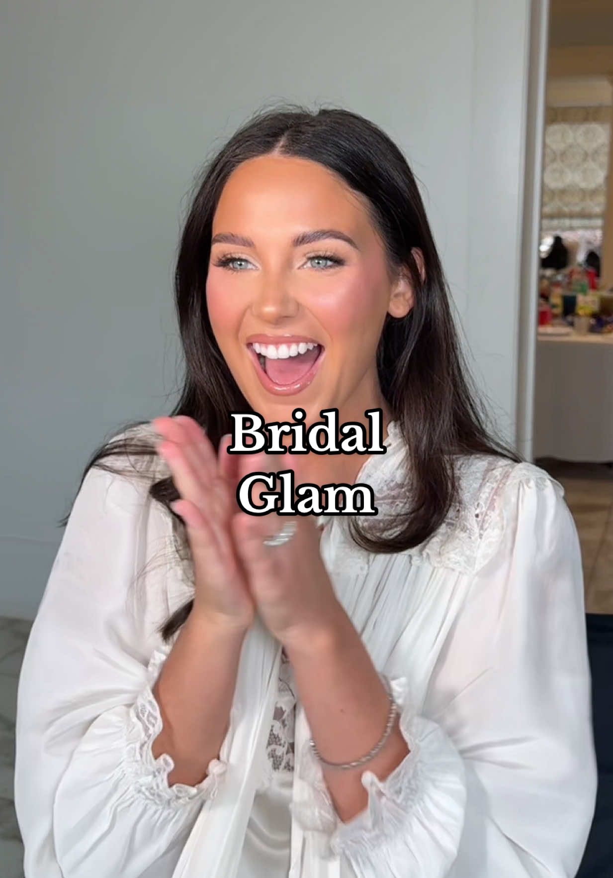 TikTok post by @mckennagoddard for First Aid Beauty. Caption reads: Obsessed with this one 😍 Products & shades: ....