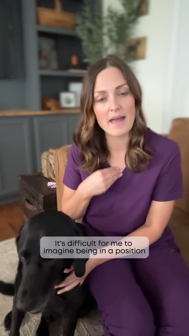 Instagram post by @drmollysays for Purina. Caption reads: Have you heard of the Purple Leash Project?....